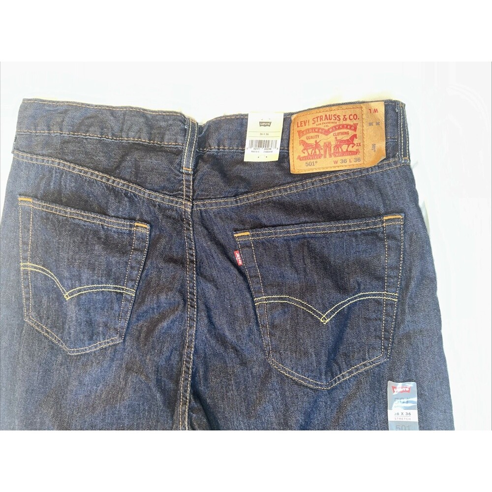 Levis  501 Jeans Men 36x36 - Picture 13 of 16